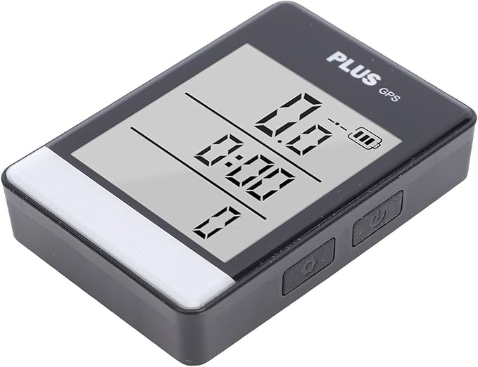 Keenso GPS Bike Computer, Wireless Speedometer with Backlit Screen for Cycling and Data Tracking, Large Display Beidou GPS Bike Odometer for Adventure Riders