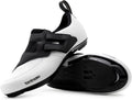 Tommaso Veloce II Cycling Shoes - Ride in Style - Peloton Shoes Triathlon Road Bike Indoor Cycling Men Women Compatible with Look Delta SPD SPD-SL Cleats White Black