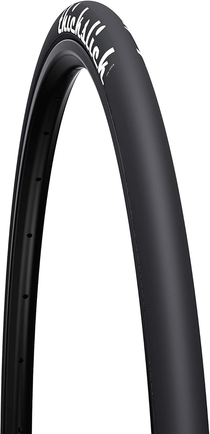 WTB ThickSlick Hybrid Bike Tire (26"/29"/700c) Wire Bead - Slick Tread - Commuter & Campus (Black/White, Optional Flat Guard)