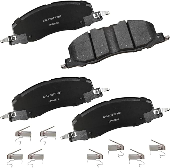 Bendix Premium SBC2230 Ceramic Front Brake Pads for Ford Explorer 2024-2020, Lincoln Aviator 2023-2020