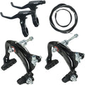 FOMTOR Bike Brake C Brake Caliper Set Bicycle Rear & Front Brakes Kit Aluminum Alloy Side Pull Brake for MTB Mountain Bike, Road Bicycle(1 Pair)