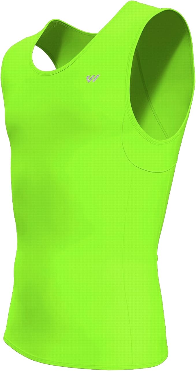 Lo.gas Sleeveless Cycling Jersey Men, Biking Base Layer Breathable and Lightweight with Back Pocket Sports Vest