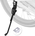 SEISSO Bike Kickstand for Kids Bike, Universal Rear Side Bicycle Kick Stand, Premium Steel with Pad, Replacement Child Kickstand