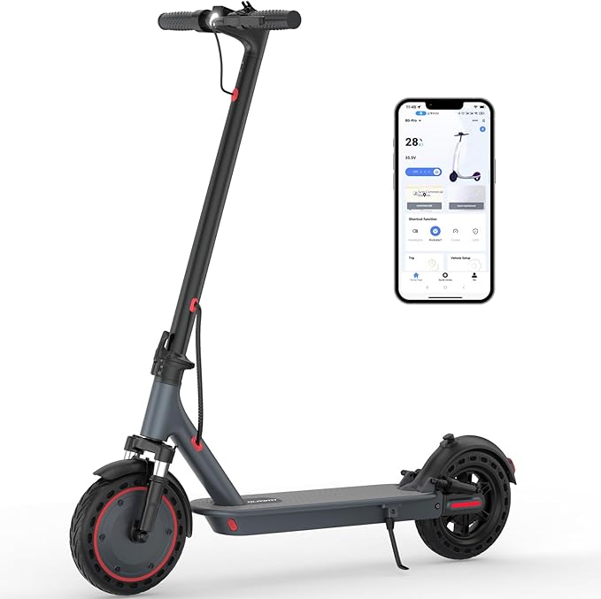 8.5" E Scooter for Adults 19/22 MPH 350/500W Motor 187.2/288.6/441WH Battery, Motorized Scooter Up to 22 Miles Range, Foldable Bearing 265 LBS/APP Control