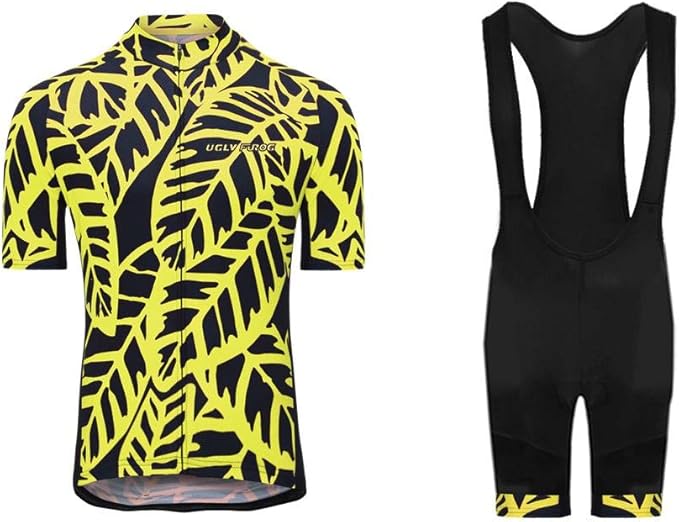 2021 Men Pro Racing Team MTB Cycling Short Sleeve Jersey Shorts Set