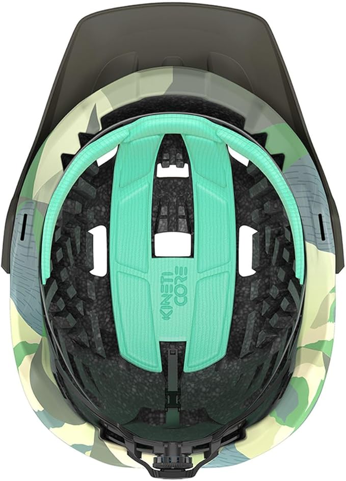 LAZER Jackal KinetiCore Mountain Bike Helmet, Bicycling Gear for Adults, Men & Women’s Cycling Head Gear with Visor