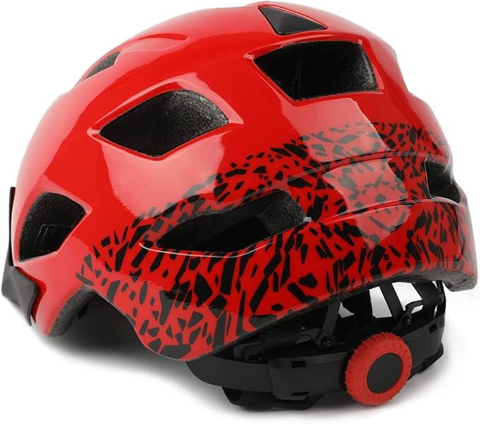 Kids Helmet, Exclusky Kids Bike Helmet Adjustable Safety Lightweight Children Bicycle Helmet for Kids Skating Cycling Scooter Boys and Girls Bicycle Helmets Ages 5-8-14