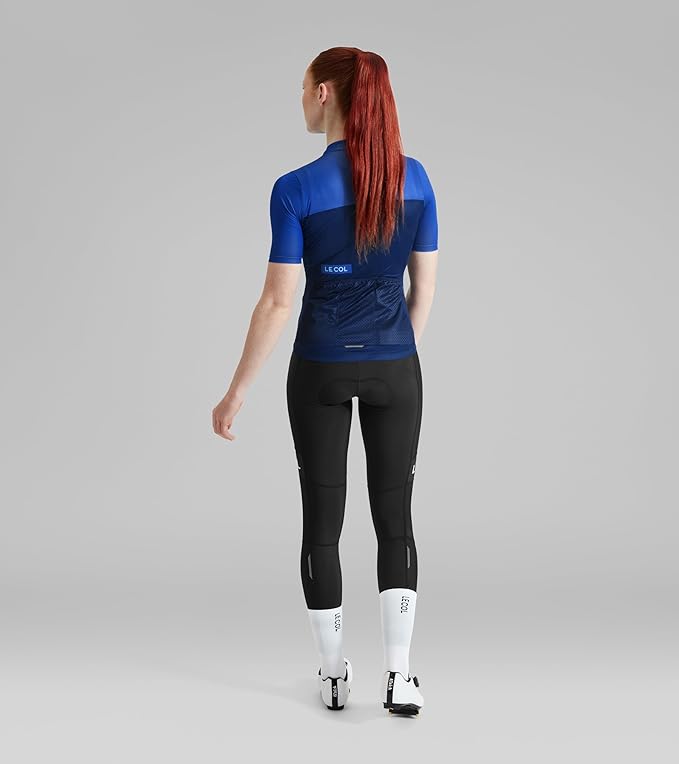 LE COL WoWomen's Sport Jersey |Short Sleeve Cycling Shirt | Lightweight, Moisture Wicking Cycling Top | S - XL
