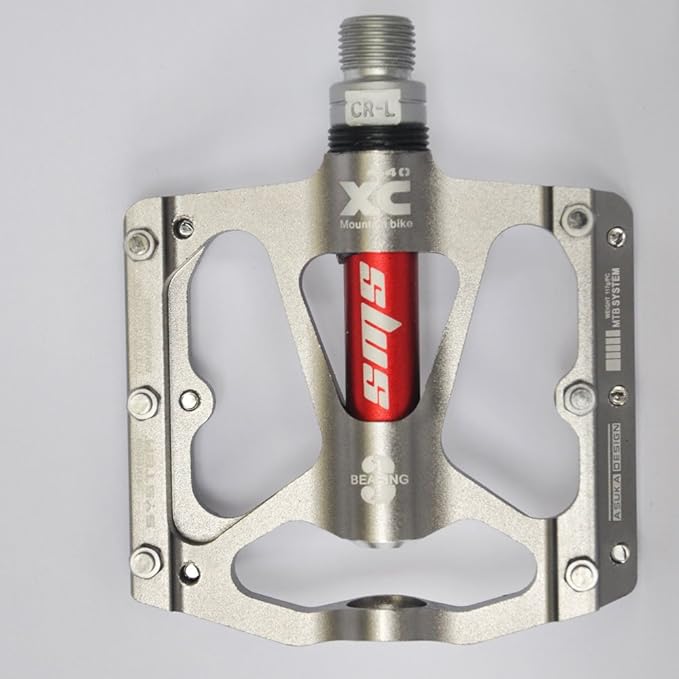 UPANBIKE MTB Road Bike Bicycle Ultra-Light 9/16'' Triple Bearing Aluminum Platform Pedals 1 Pair