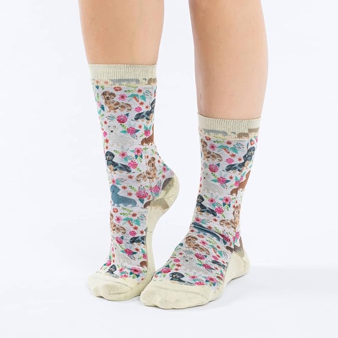 Good Luck Sock Novelty Crew Socks for Adults - For Men, Women and Teens