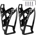 2-Pack Bike Water Bottle Cage Bicycle Water Bottle Holder Lightweight & Strong Bicyle Mount for Road & Mountain Bikes with Screws Spanner