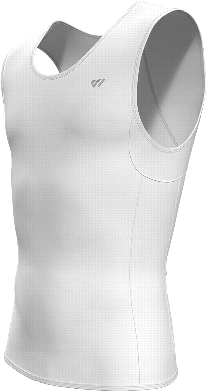 Lo.gas Sleeveless Cycling Jersey Men, Biking Base Layer Breathable and Lightweight with Back Pocket Sports Vest