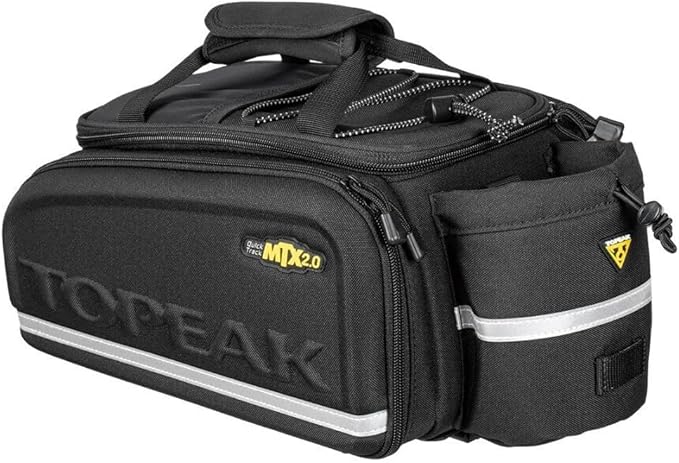 Topeak MTX TrunkBag - Rear Bicycle Bag - Spacious Storage and Easy Mounting