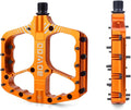 Bike Pedals 9/16" Lightweight Non-Slip Bicycle Platform Pedals - Fits Most Adult Bikes & Mountain Bikes &MTB, Road Bikes and Slip-Resistant Design