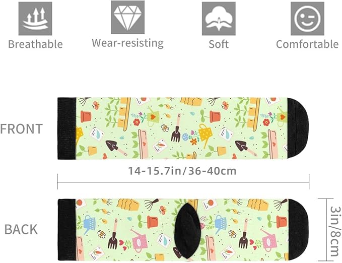 Novelty Crew Socks Crazy Socks For Women & Men