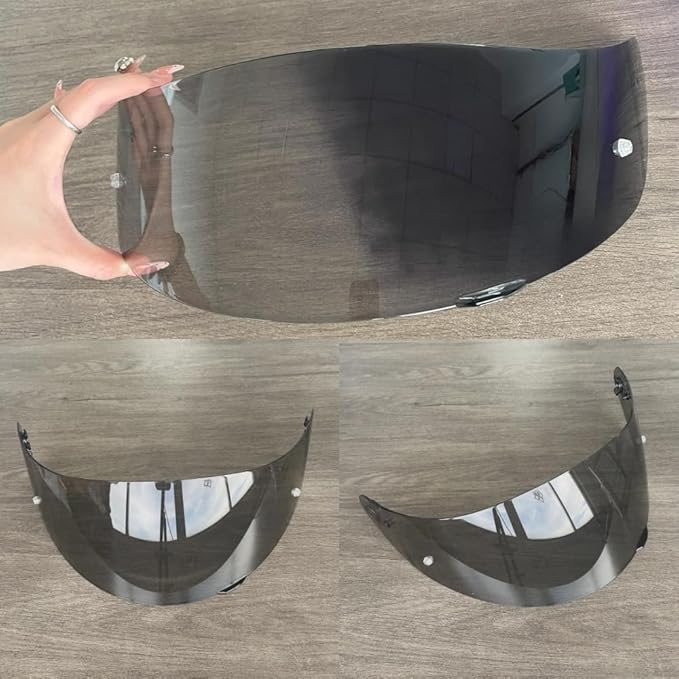 902 Helmet Visor Replacement. Helmet Face Shield UV Protection Compatible with ILM 902,902L,902BT (Photochromic Light/Deep Black-Day&Night Use)