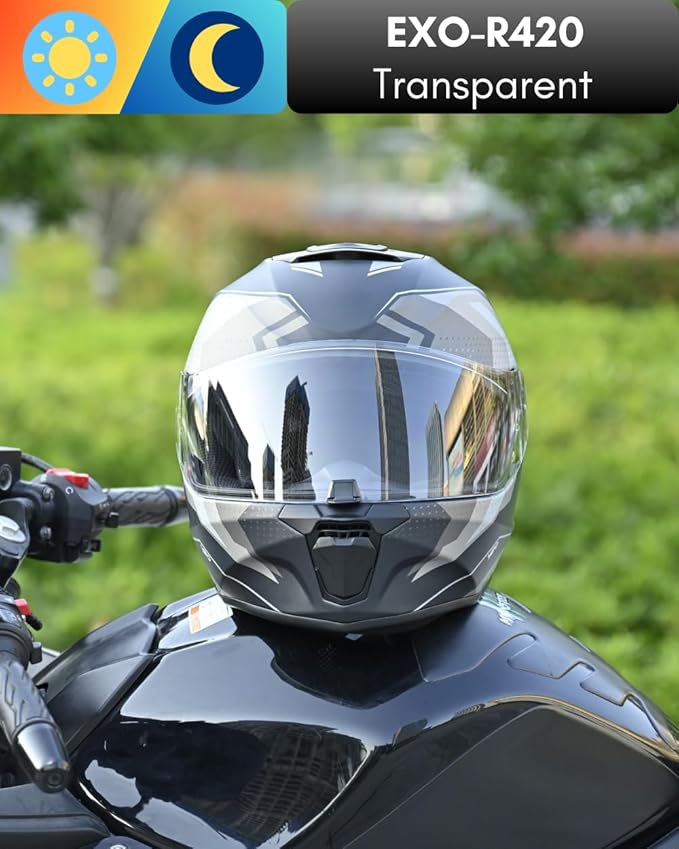 Replacement Motorcycle Helmet Visor Shield for R420 Visor Wearproof Windproof Sun Protection Helmet Accessories