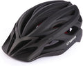 Bike Helmet with Visor for Women and Men – Lightweight Bicycle Helmet for Mountain Biking and City Riding