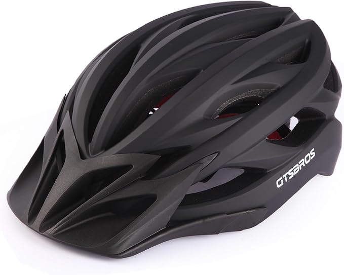 Bike Helmet with Visor for Women and Men – Lightweight Bicycle Helmet for Mountain Biking and City Riding