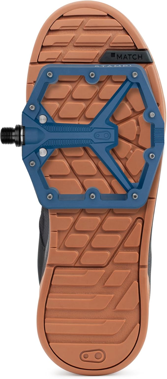 Crankbrothers Stamp Flat MTB Pedals - Size-Specific, Lightweight, Versatile, Durable Bike Pedals