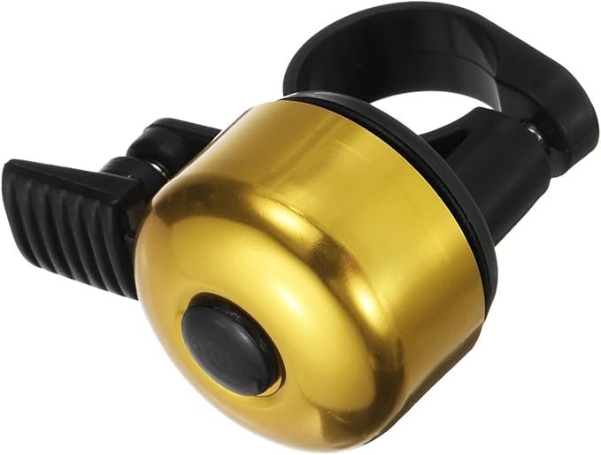 HARFINGTON Bike Bell Mini Bicycle Bell with Loud Crisp Clear Sound Bike Ring Bell Aluminum Bike Accessories for Road Mountain Bike