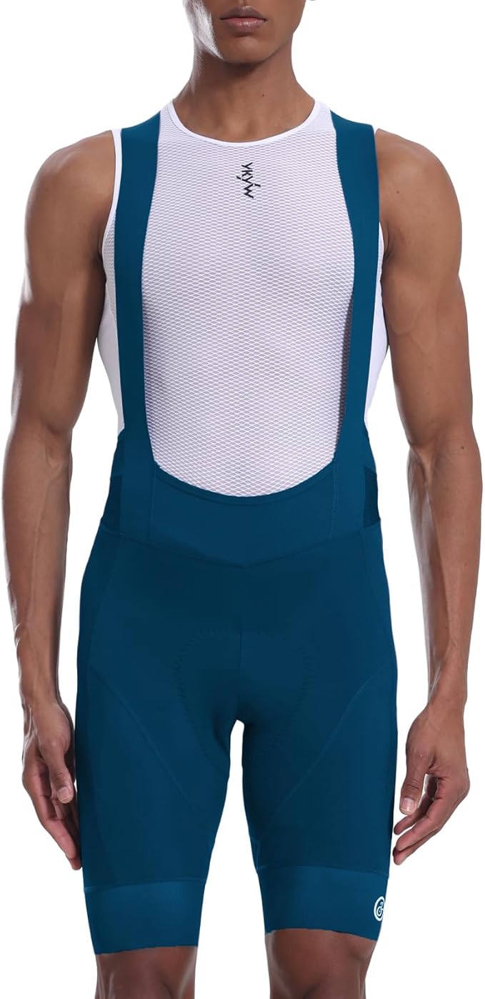 Cycling Bib Shorts for Men - Road Bike Bicycle Breathable Padded Riding Tights