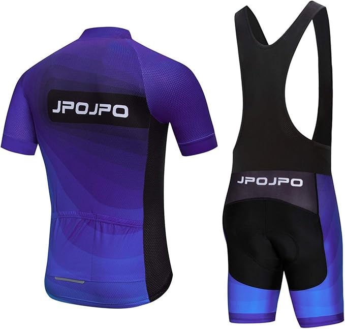 Hotlion Men's Cycling Jersey Set Summer Cycling Clothing Suit Pro Team Bike Clothes Road Biking Outfits Bicycle Kit for Men