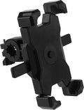 Universal Bike Phone Mount, Compatible with 4.7-6.8 Inch Smartphones, Adjustable, Shockproof, Easy to Install, Black