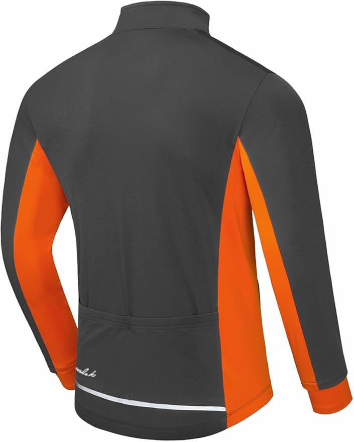 Przewalski Cycling Bike Jackets for Men Winter Thermal Running Jacket Windproof Breathable Reflective Softshell Windbreaker