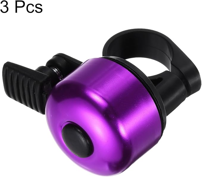 HARFINGTON Bike Bell Aluminum Mini Bicycle Bells with Loud Crisp Clear Sound Bike Ring Bell Bike Accessories for Adults Children Road Mountain Bike