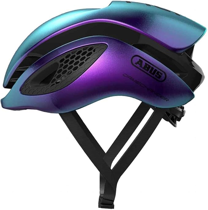 Abus GameChanger Road Cycling Helmet - In-Mold Protection, Forced Air Cooling, Ultra Ventilation, Fine-Tune Adjustment Strap, Unisex, Light-weight Bike Helmet