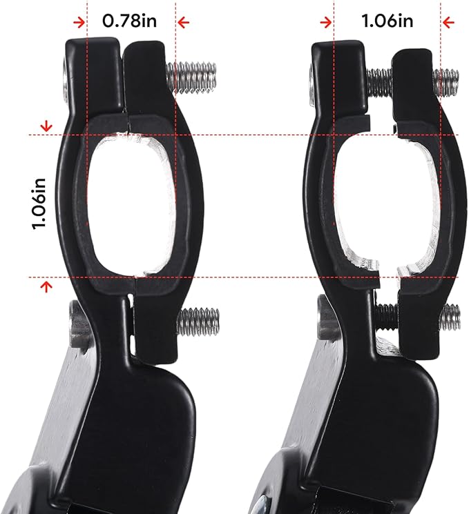 Bicycle Kickstand, Aluminium Alloy Bike Kickstand, Adjustable Bicycle Kickstand, Easy to Install Kick Stand, Rear Side Bike Stand, Non-Slip Foot for 24"-700C 16"-20" with Hex Wrench