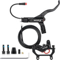Hycline 4-Pistons Ebike Hydraulic Brake Set: Zoom H876E 2-PIN Power-Off Electric Bike Disc Brake Kit Included 160mm/180mm Rotors and Mounting Adapter