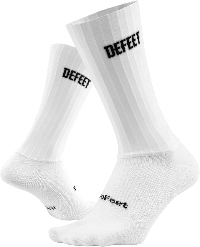 DEFEET Evo Jet Aero Crew Sock | Wind-Tunnel Engineered For Maximum Aerodynamic Gains