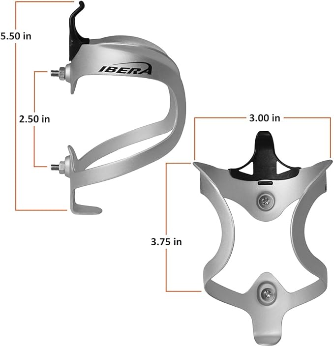 Ibera Bicycle Lightweight Aluminum Water Bottle Cage