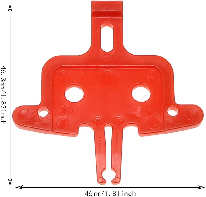 Maxmoral 6PCS Bicycle Brake Pad Spacer Hydraulic Disc Brake Pad Spreader Instert Tool