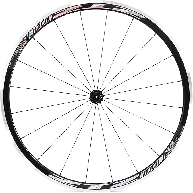 ZTZ 700C Road Bike Wheelset, Ultralight Aluminum Alloy 30mm Road Bike Wheel, 20H Front/24H Rear High-Strength Bike Rims, 700c Clincher, Rim Brake, Compatible 8-12 Speed Cassettes