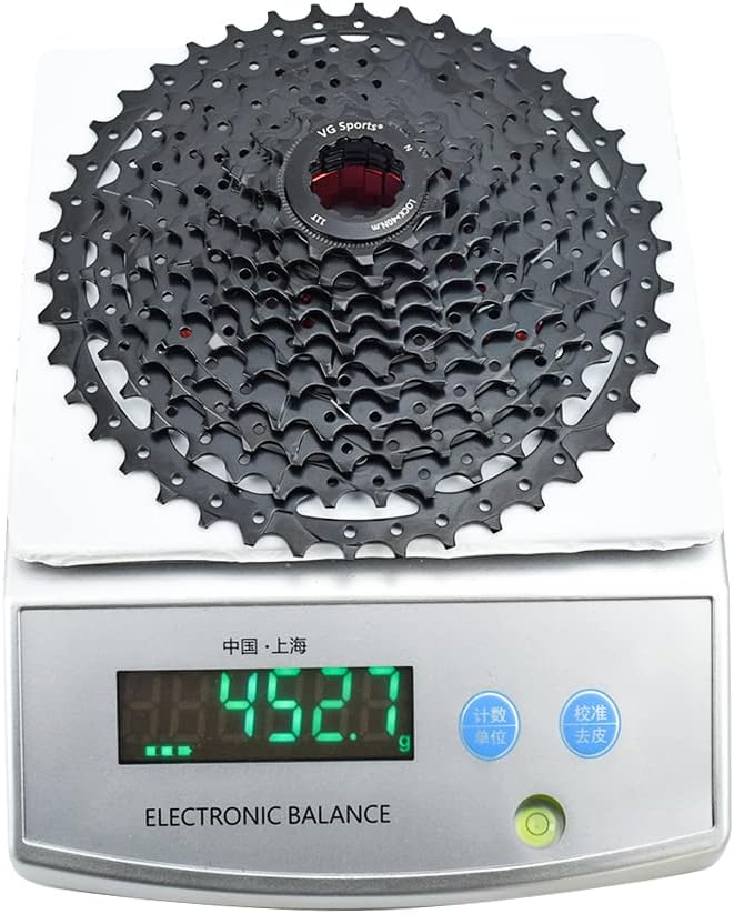 VG SPORTS 8/9/10/11/12 Speed Ultra-Light Bike Cassette for Mountain Bike 11-40T/11-42T/11-46T/11-50T/11-52T MTB Cassette Lightweight Aluminum Bracket Cassette
