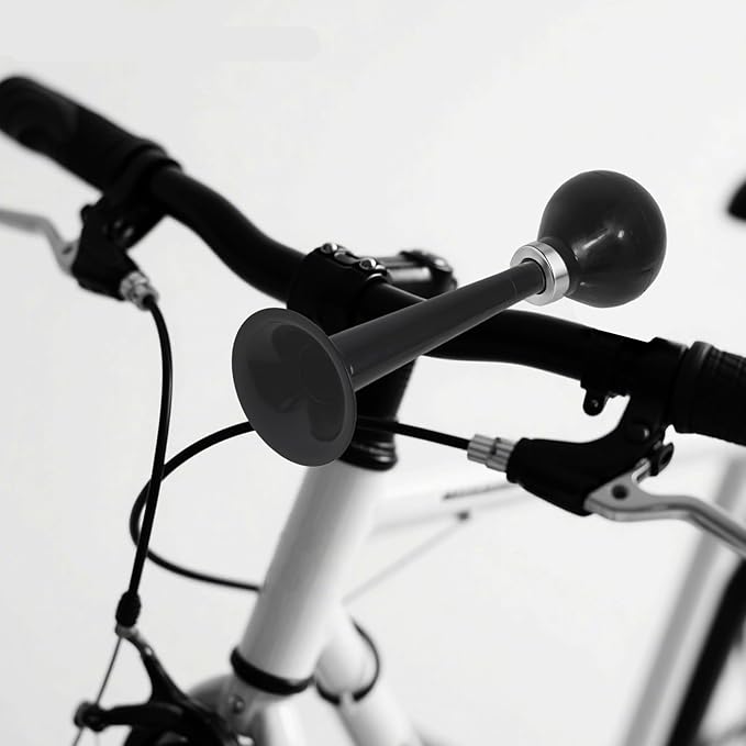 Bike Horn for Adults Classic Horn Metal Squeeze Clown Horn, Fits All Bicycle Handle Bar, Loud Sounds