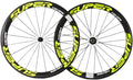 Superteam Carbon Fiber Road Bike Wheels 700C Clincher Wheelset 50mm Matte 23 Width