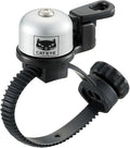 CATEYE OH-2400 FlexTight™ Bell – Modern Brass Bike Bell, Tool-Less FlexTight™ Mount Fits Road, MTB, Gravel Bikes, Easy Install, Clear and Loud Sound