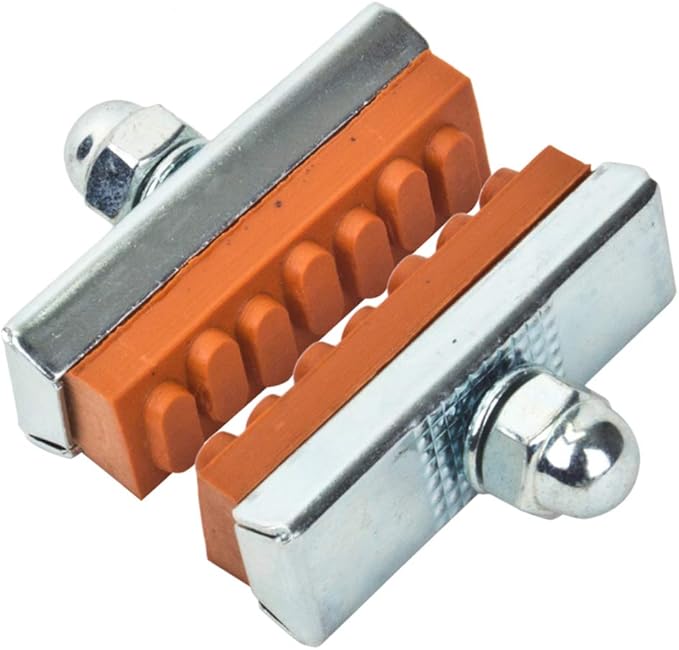 Sunlite Economy Brake Pads, Retro Red, 1 Pair
