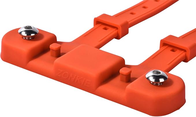 ZONKIE Bike Bottle Cage Mounting Base, Cup Mounting Base for Many Kinds Bikes, Fits Most Stroller Drink Holder, Silicone Material, Many Colors are Available.