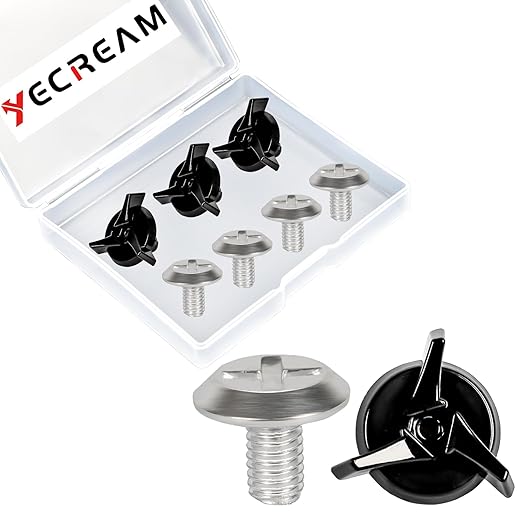 Helmet Visors Screws- Replacement Screw for Helmet Visor Helmet Hardware Kit with Dirt Bike & Motorcycle Helmet Bolts for Motorcross Helmets