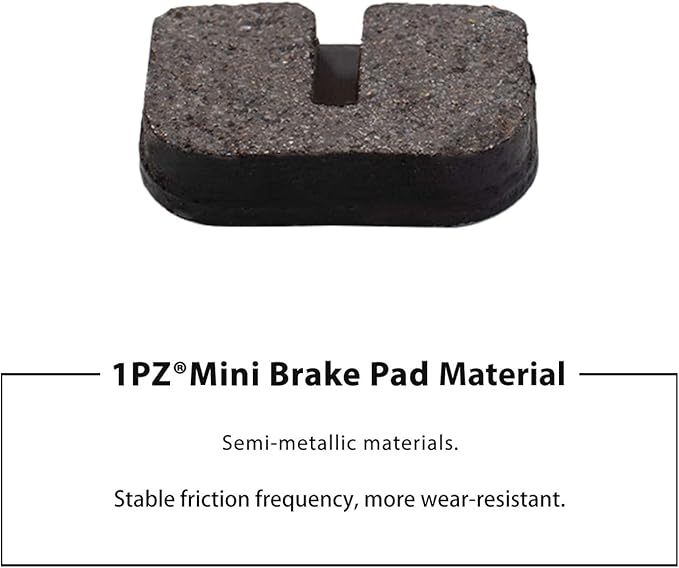 1PZ DP2-4S1 Brake Pads for MOTOVOX MBX10 79CC Moto MM-BB80 Baja Racer MINI BIKE REAR BRAKE PADS MBX-10 PARTS NEW (4 Pair)