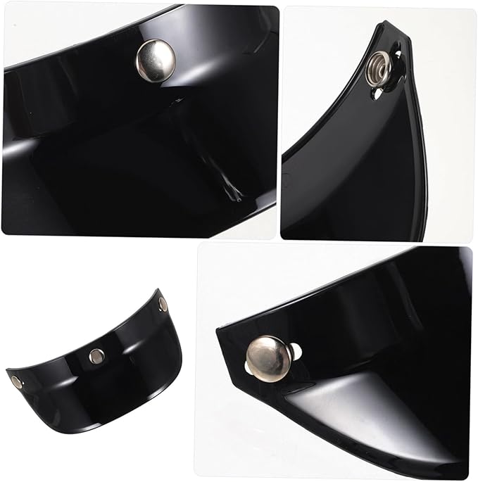 Gatuida 4pcs Visor Insert Shield for Outdoor Riding Material Uv Fits Various Half Helmets for and Comfort