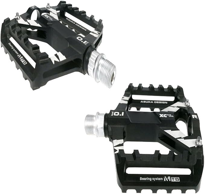 balacoo Mountain Bike Pedals Aluminum Cycle Pedals Platform Non-Slip Comfort for Riding