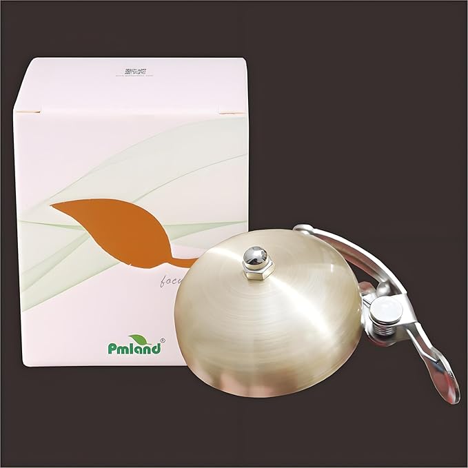 PMLAND Classic Copper Alloy Brass Bicycle Bell