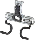 Rubbermaid FastTrack 2-Handle Hook (S Hook) Mounted Garage Storage and Space Saving Organization System Metallic Powder-Coated Steeel for Rakes/Brooms/Toys/Ladders