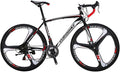 EUROBIKE HY XC550 700C Road Bike 21 Speed for Adults Men and Women | Road Bicycle, Disc Brake, Race Bike, for Beginner to Intermediate Bicycle Riders